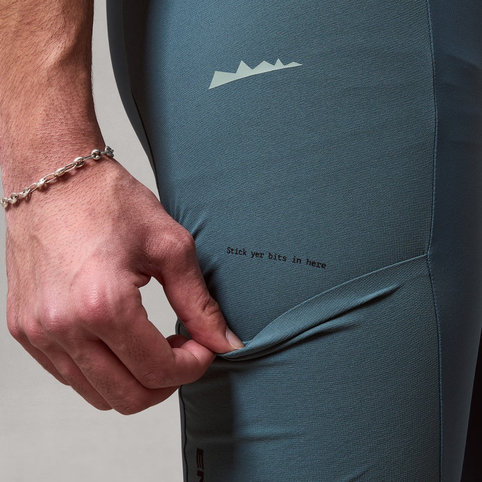 Men's AllTrack Ride Bib Shorts - Teal