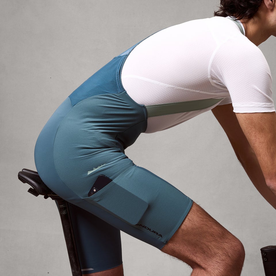 Men's AllTrack Ride Bib Shorts - Teal