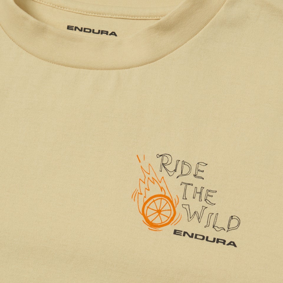 Unisex Ride The Wild Graphic Tee - Light Sand