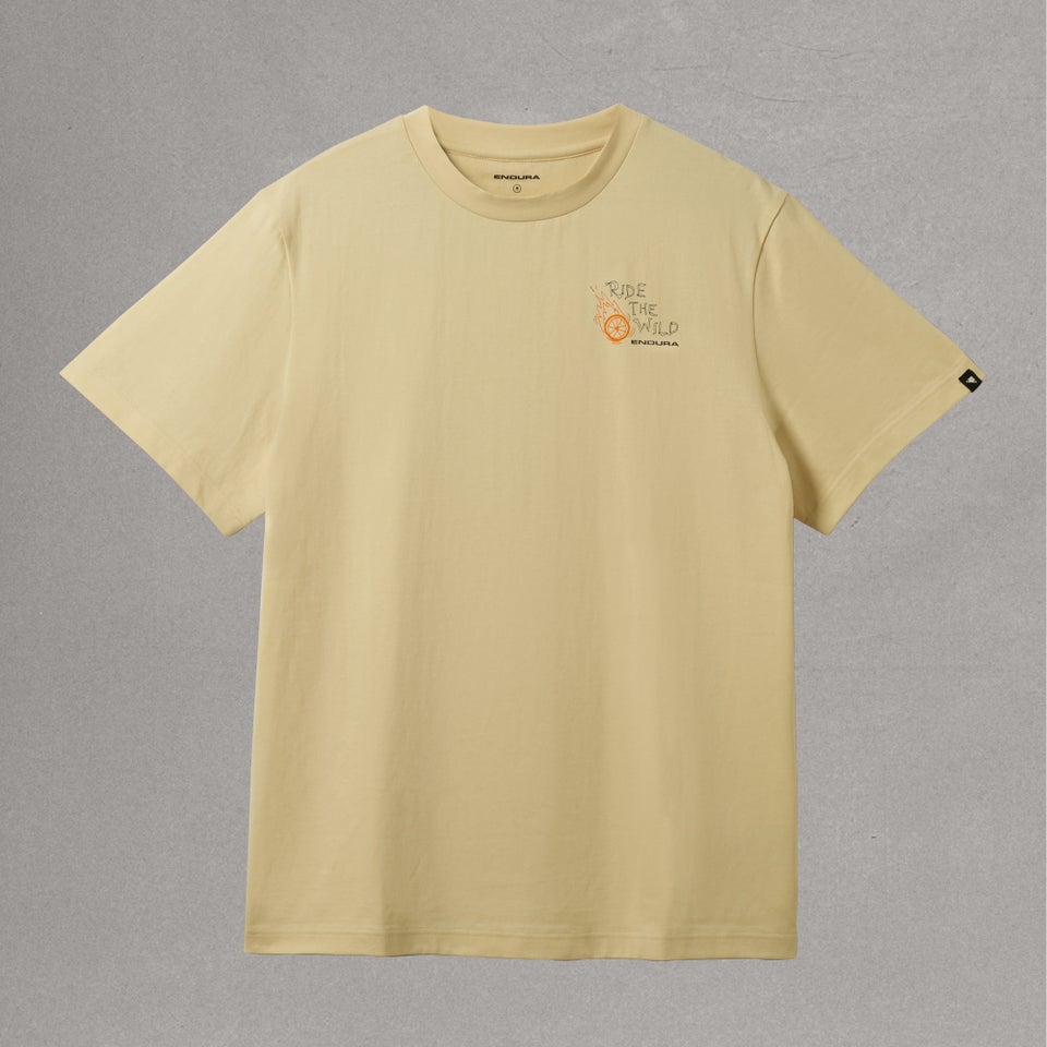 Unisex Ride The Wild Graphic Tee - Light Sand