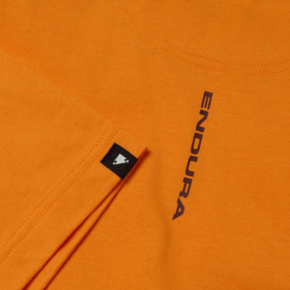 Unisex Icon Logo Graphic Tee - Endura Orange