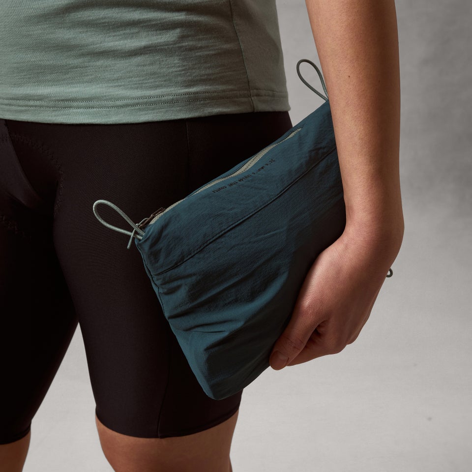 Women's AllTrack Ride Packable Jacket - Teal