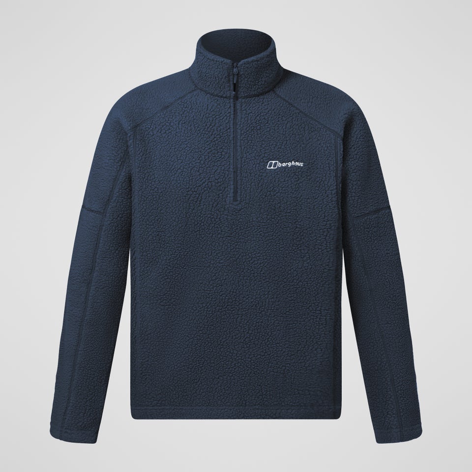 Men's Brampton Half-Zip Fleece - Dark Blue