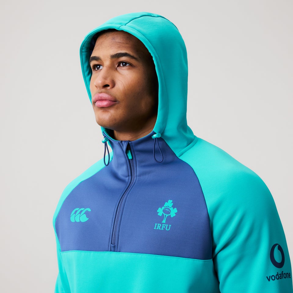 Mens Ireland Training Hoodie Blue