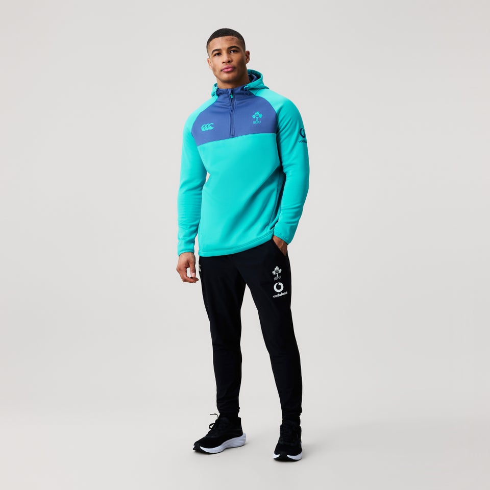 Mens Ireland Training Hoodie Blue
