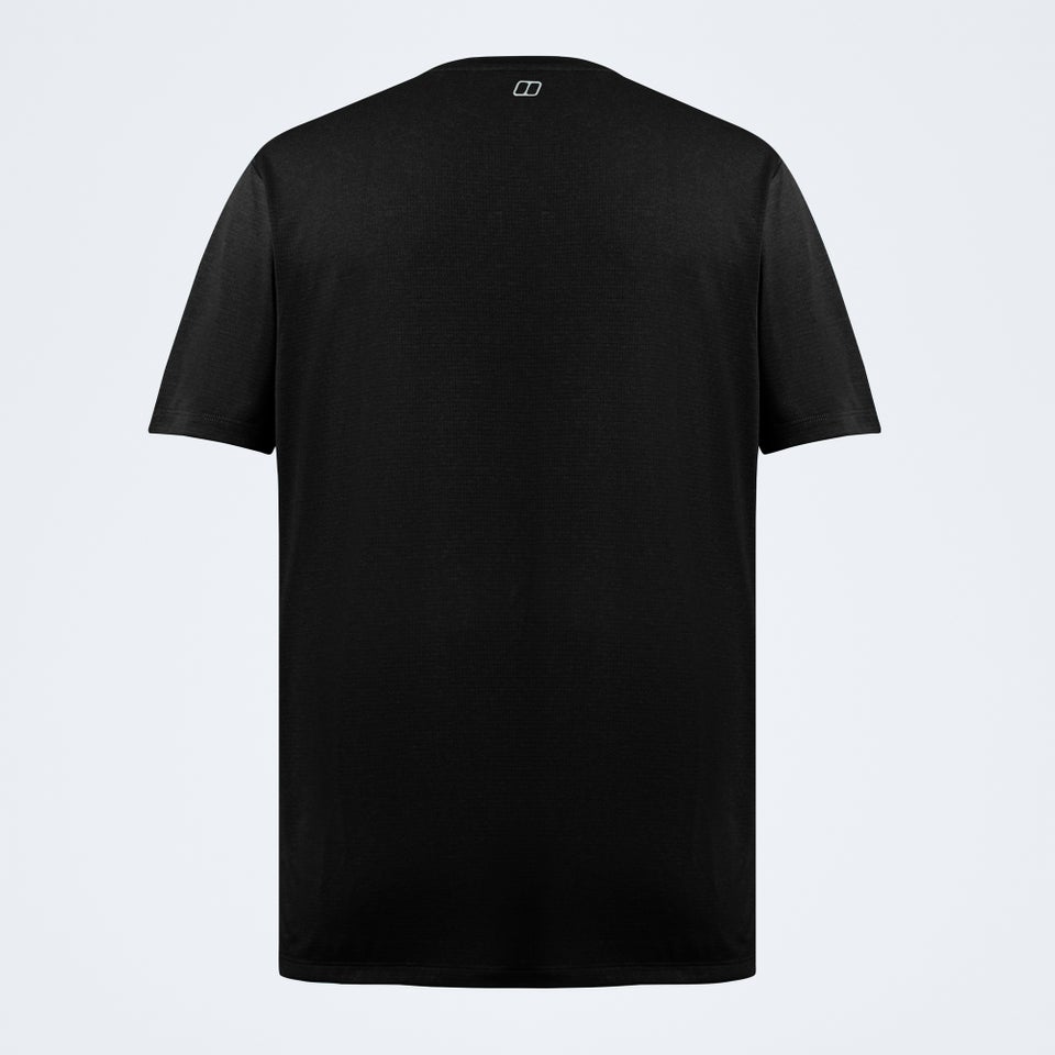 Appleyard Tech Tee für Herren - Schwarz