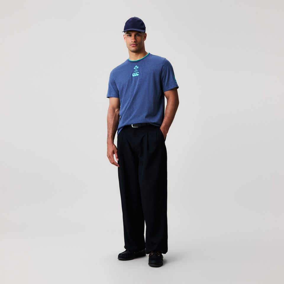 Mens Ireland Team Cotton Tee Navy