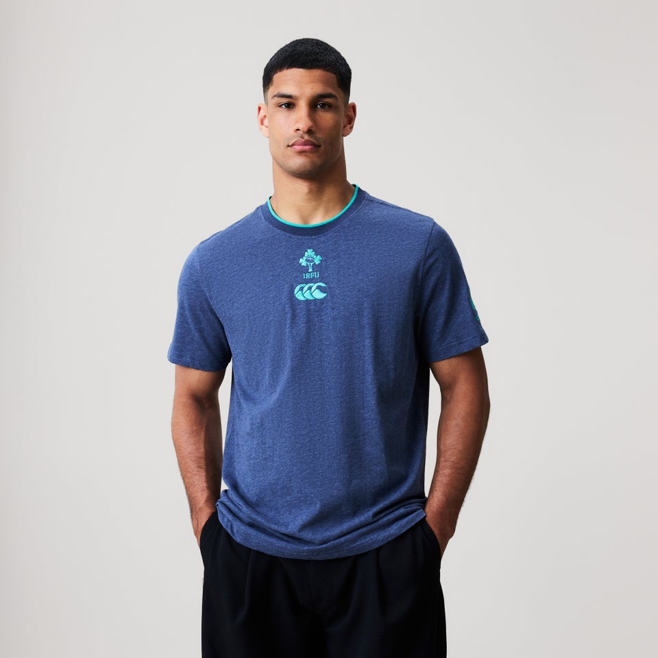 Mens Ireland Team Cotton Tee Navy