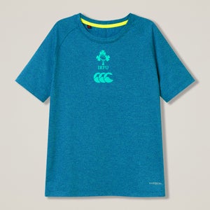 Junior Unisex Ireland Elite Training Tee Blue