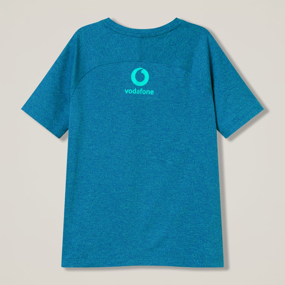 Junior Unisex Ireland Elite Training Tee Blue