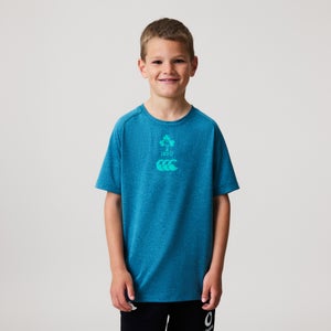 Junior Unisex Ireland Elite Training Tee Blue