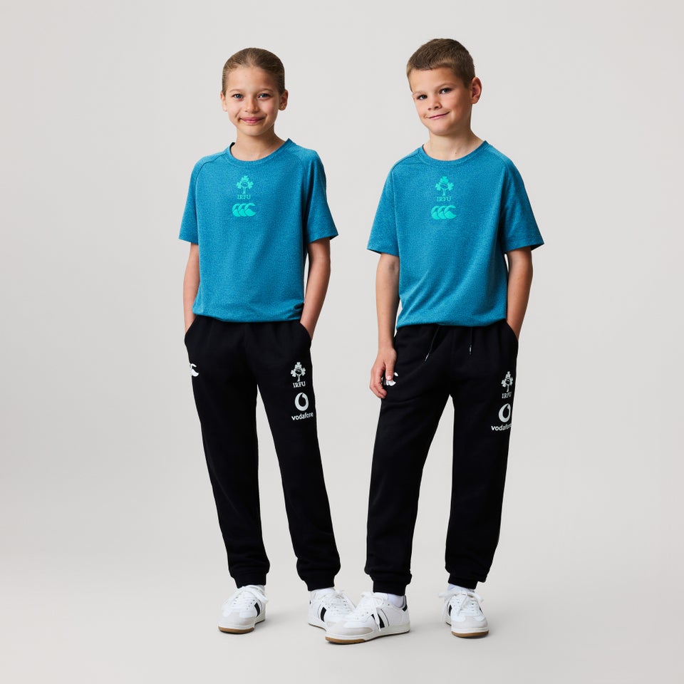 Junior Unisex Ireland Elite Training Tee Blue