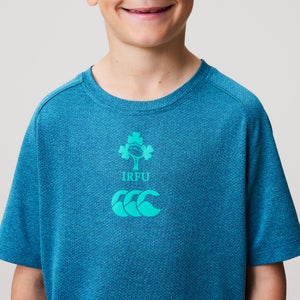 Junior Unisex Ireland Elite Training Tee Blue