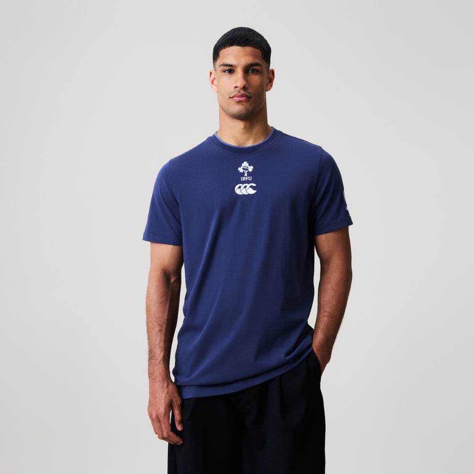 Mens Ireland Team Cotton Tee Navy