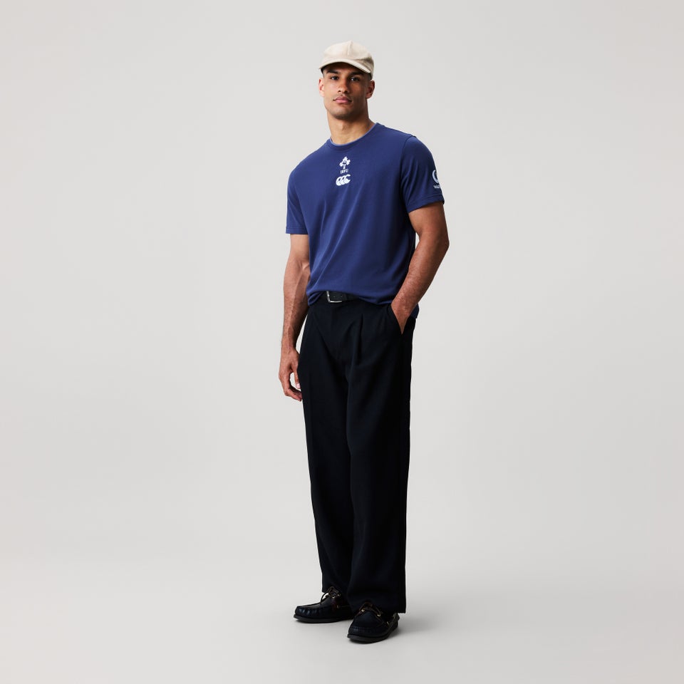 Mens Ireland Team Cotton Tee Navy