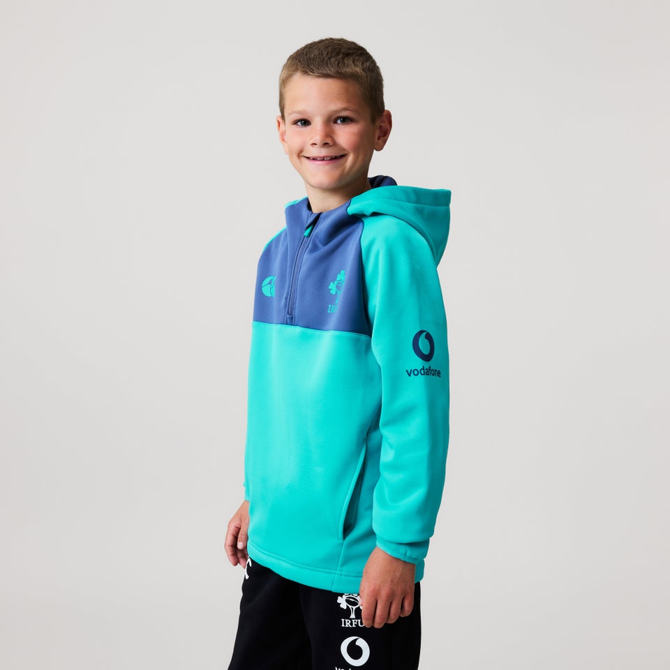 Junior Unisex Ireland Training Hoody Blue