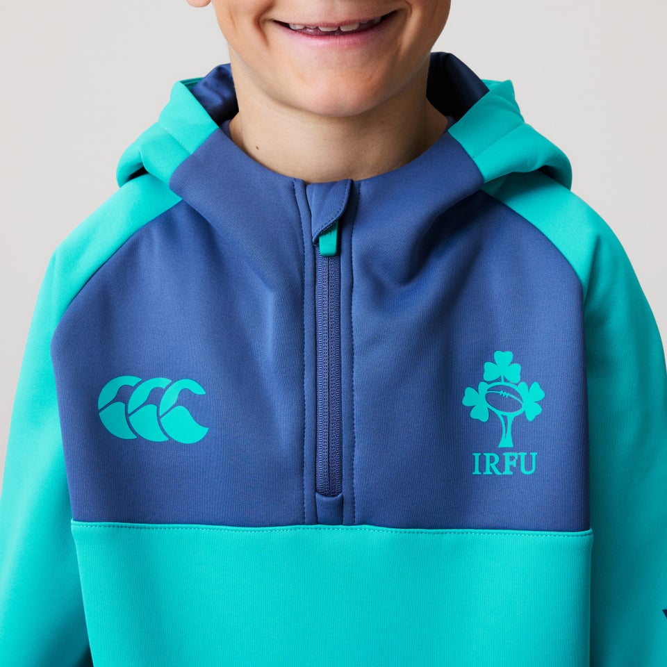 Junior Unisex Ireland Training Hoody Blue
