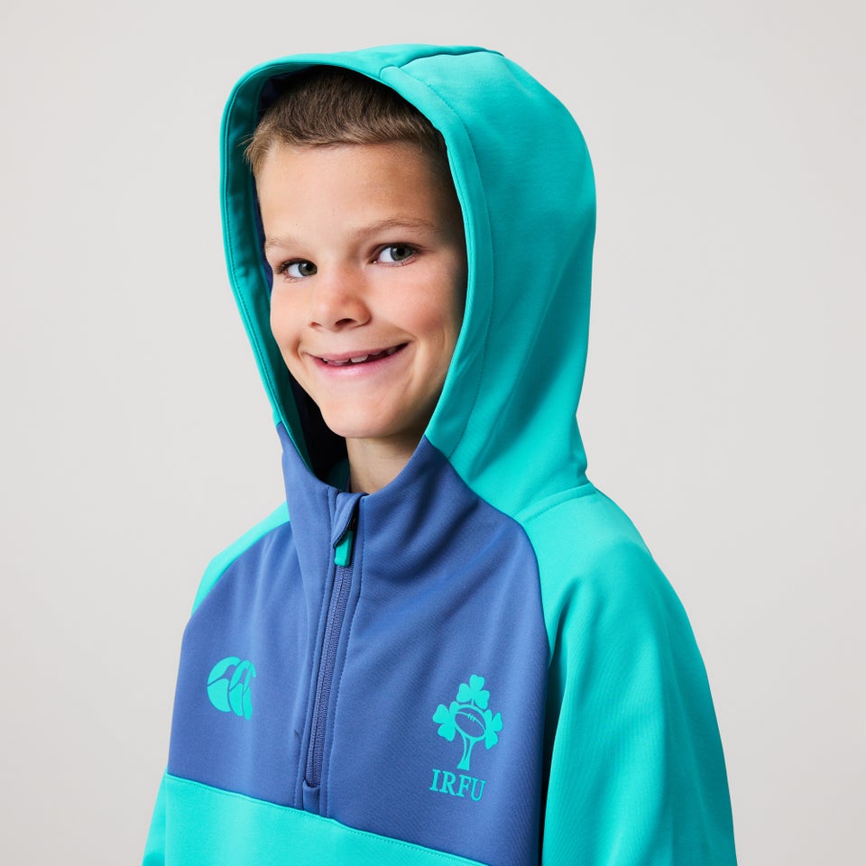 Junior Unisex Ireland Training Hoody Blue