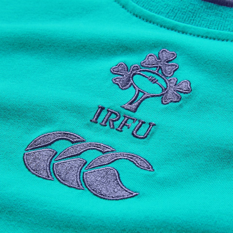 Junior Unisex Ireland Team Cotton Tee Blue