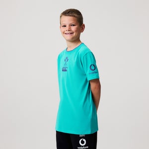 Junior Unisex Ireland Team Cotton Tee Blue