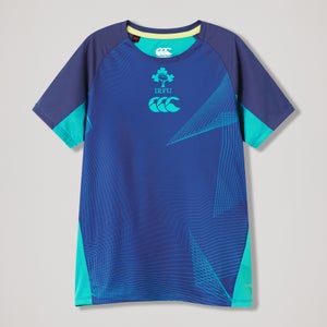 Junior Unisex Ireland Superlight Training Tee Navy