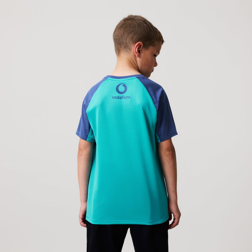 Junior Unisex Ireland Superlight Training Tee Navy