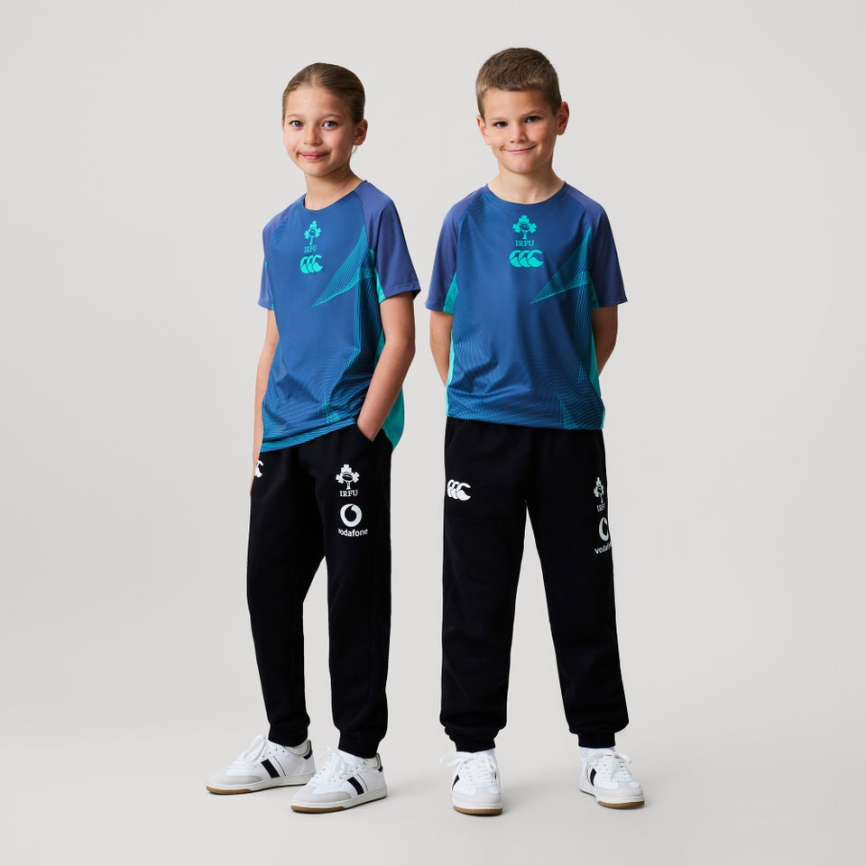 Junior Unisex Ireland Superlight Training Tee Navy