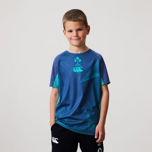 Junior Unisex Ireland Superlight Training Tee Navy