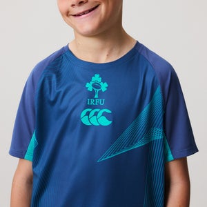 Junior Unisex Ireland Superlight Training Tee Navy