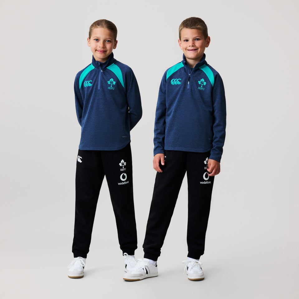 Junior Unisex Ireland Elite First Layer Navy
