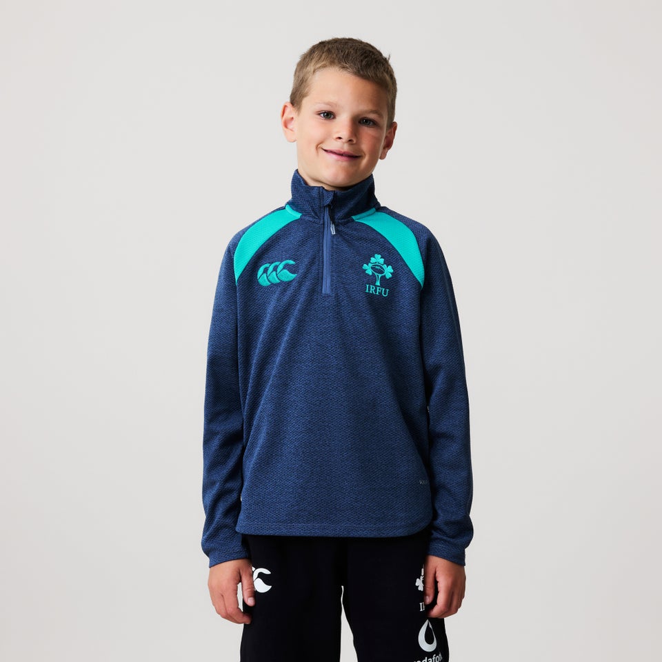 Junior Unisex Ireland Elite First Layer Navy