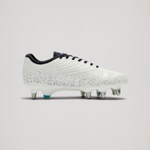 Adult Unisex Stampede Groundbreak Pro Soft Ground Boots White