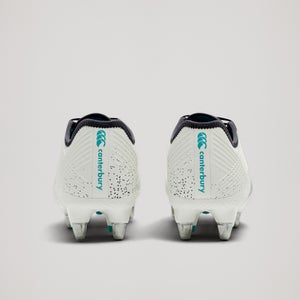 Adult Unisex Stampede Groundbreak Pro Soft Ground Boots White