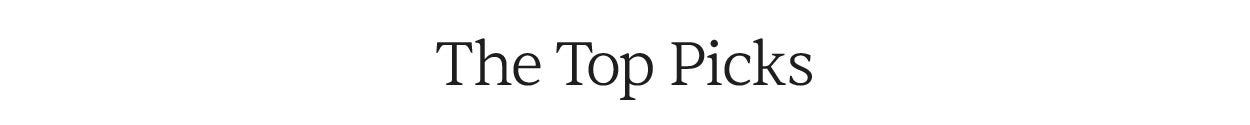The top Picks