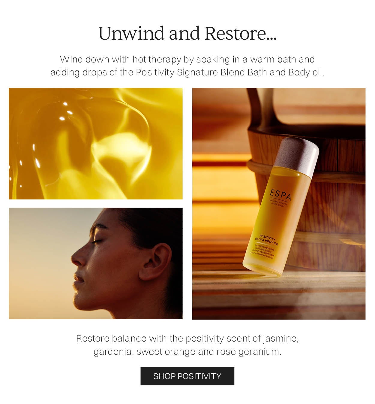 Positivity Bath and Body Oil