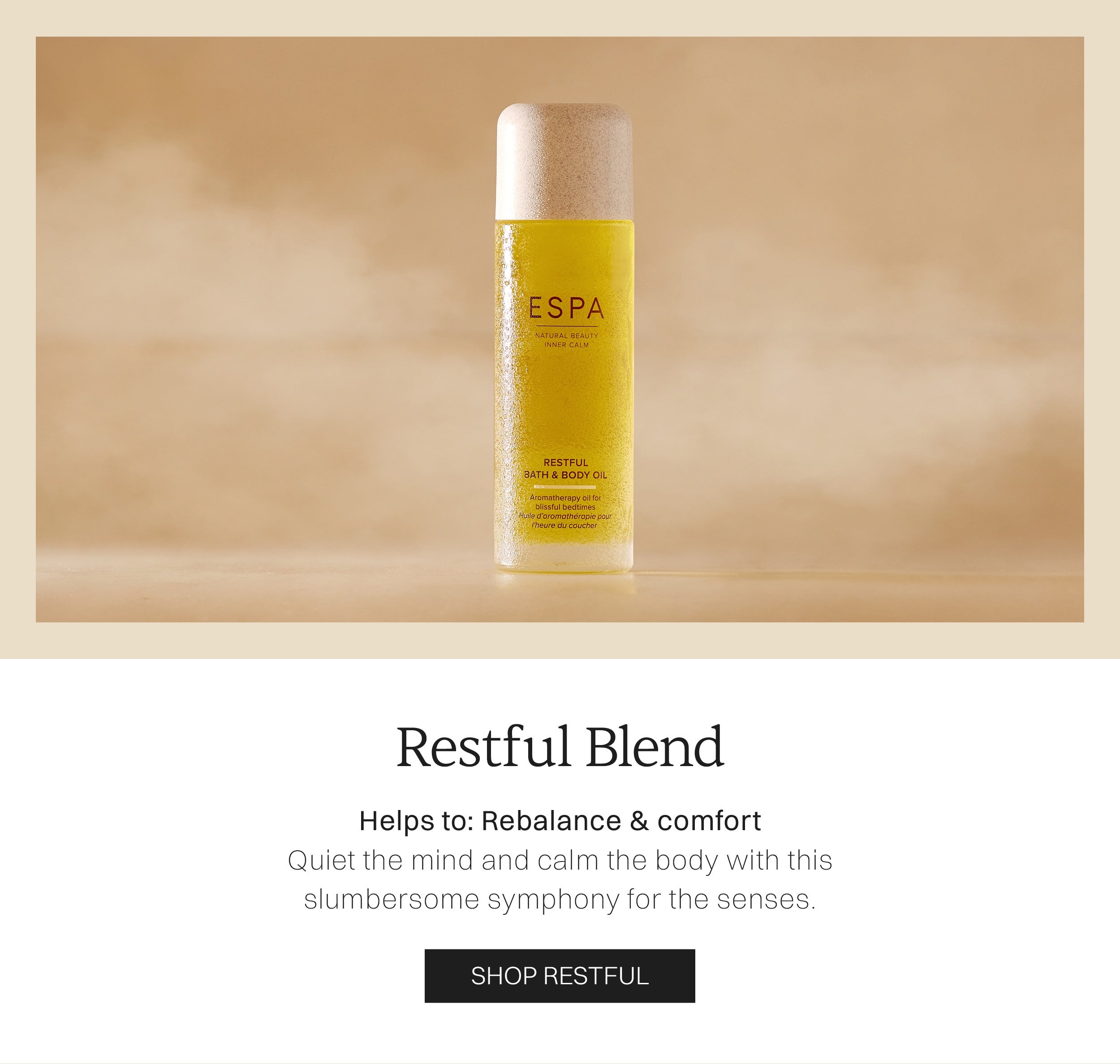 Restful Bath and Body Oil