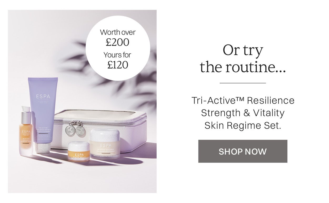 Resilience Strength & Vitality Skin Regime Set