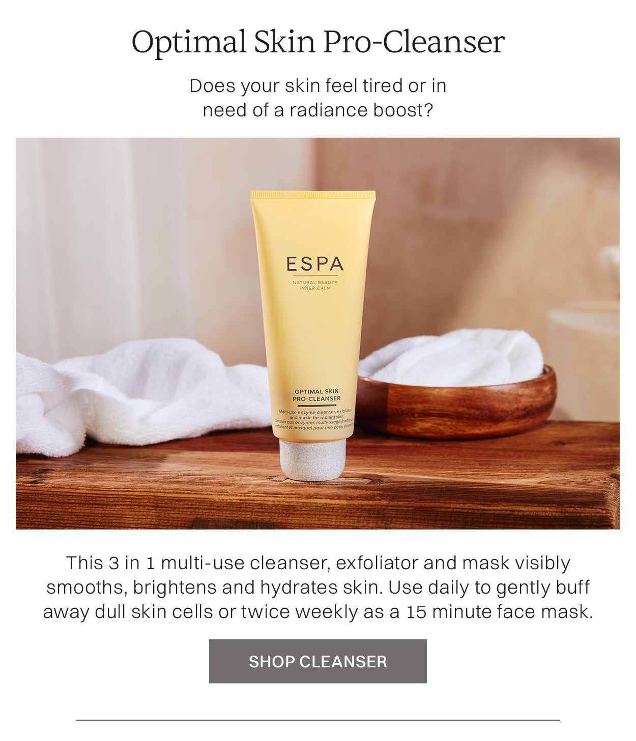 Optimal Skin Pro Cleanser