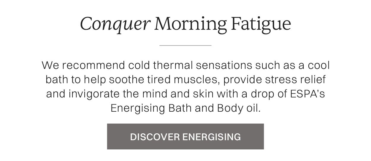 Conquer Morning Fatigue