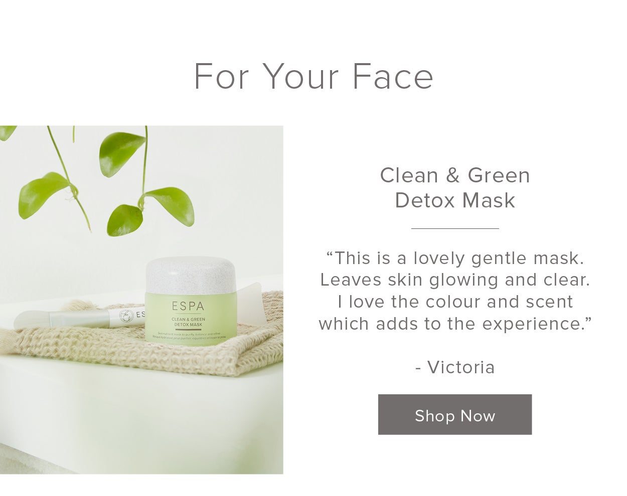 Clean and Green Detox Mask