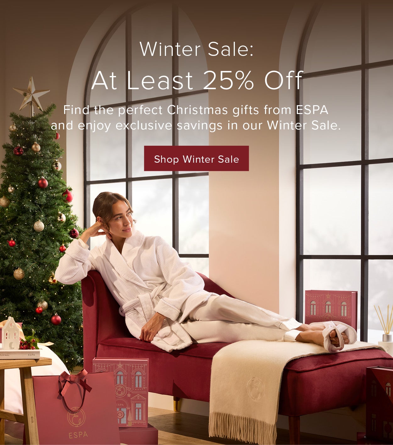 At least 25 percent off