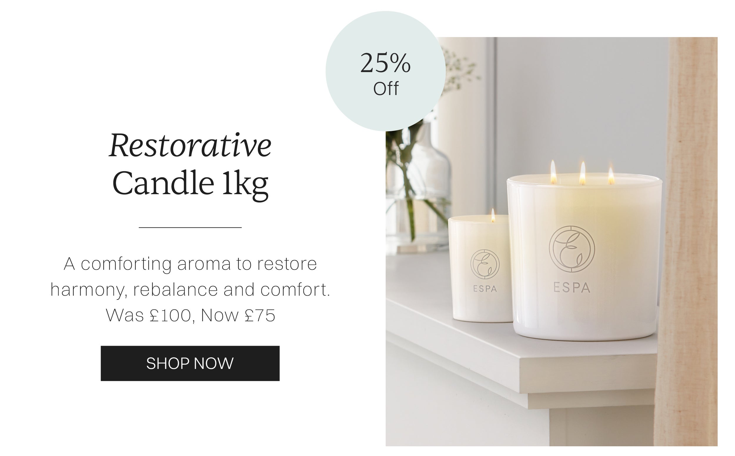 Restorative Candle 1kg