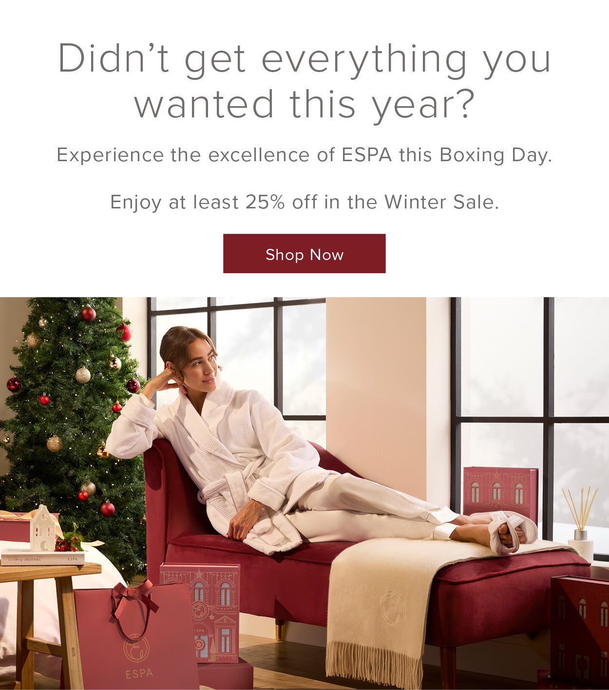 At least 25 percent off