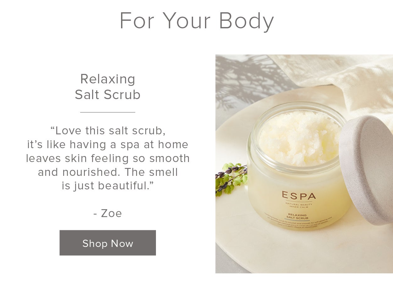 Relaxing Salt Scrub