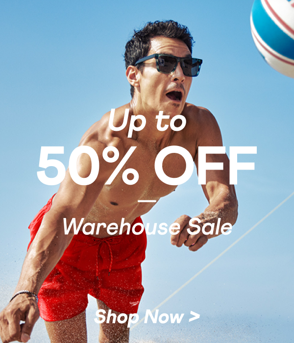 Take a dip into the massive warehouse sale and save big on your favorite Speedo essentials!