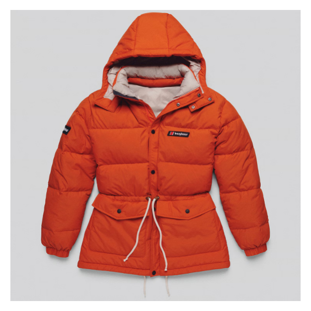 Isolierte Lumley Unisex-Jacke Flame - Orange