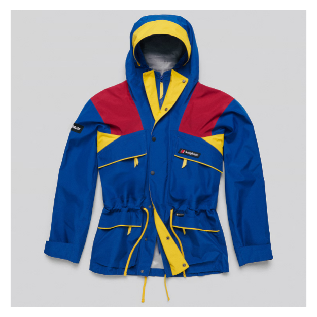 Wasserdichte Trango Gore-Tex Damen-Jacke - Blau/Rot