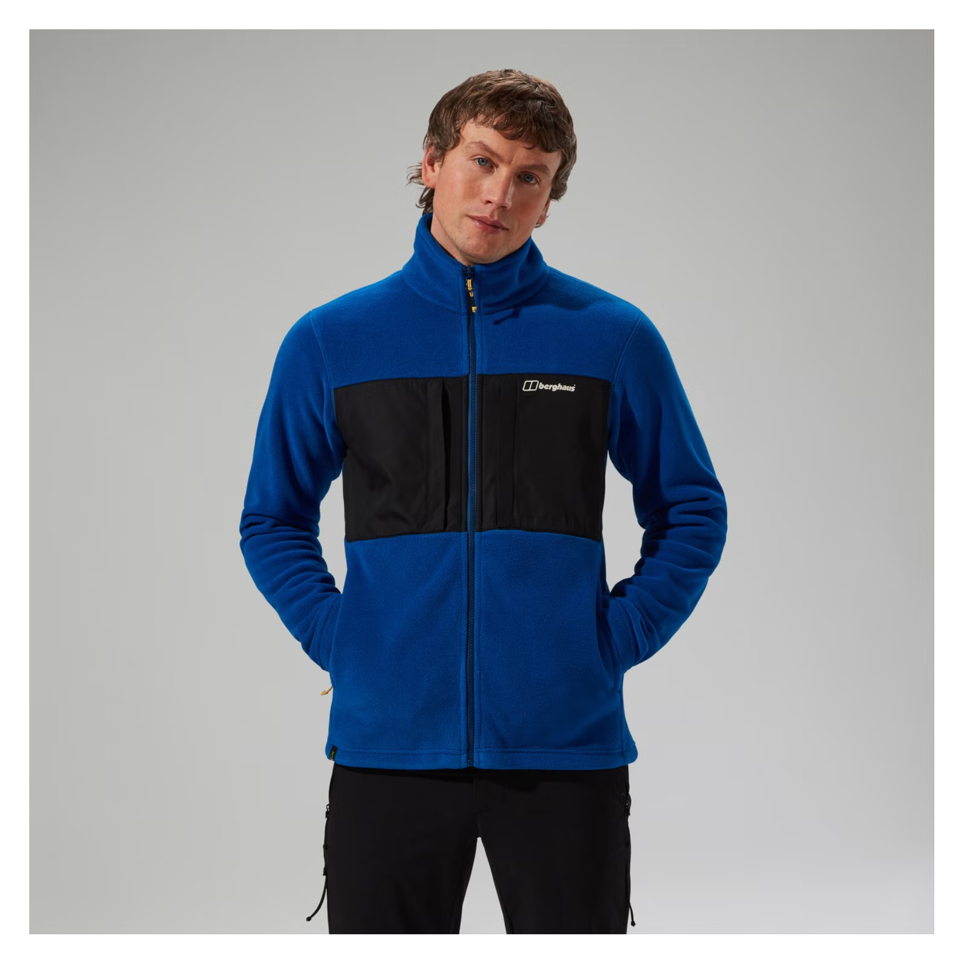 Prism Guide InterActive Polartec Fleecejacke für Herren - Blau/Schwarz