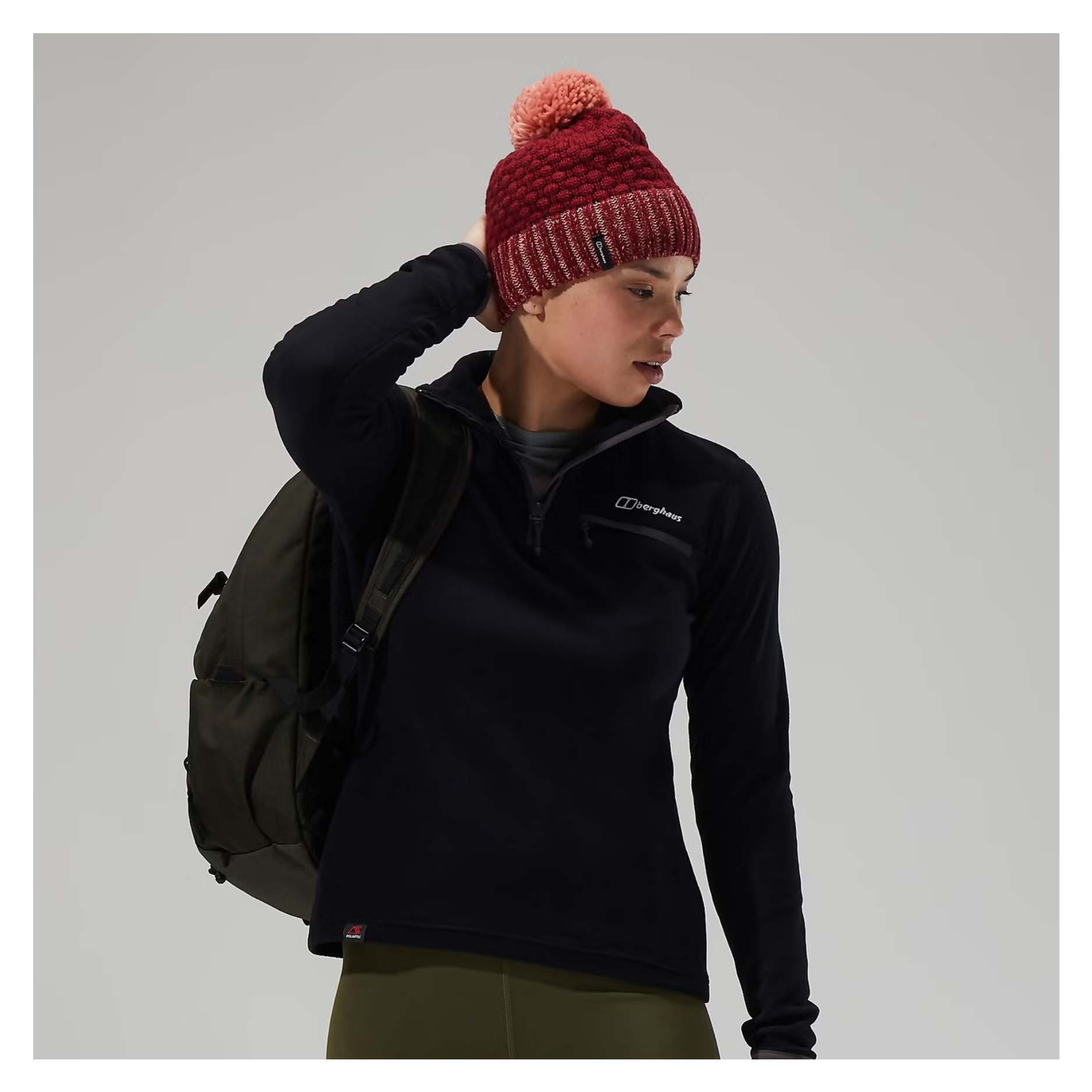Prism 2.0 Micro Half Zip Fleece für Damen - Schwarz
