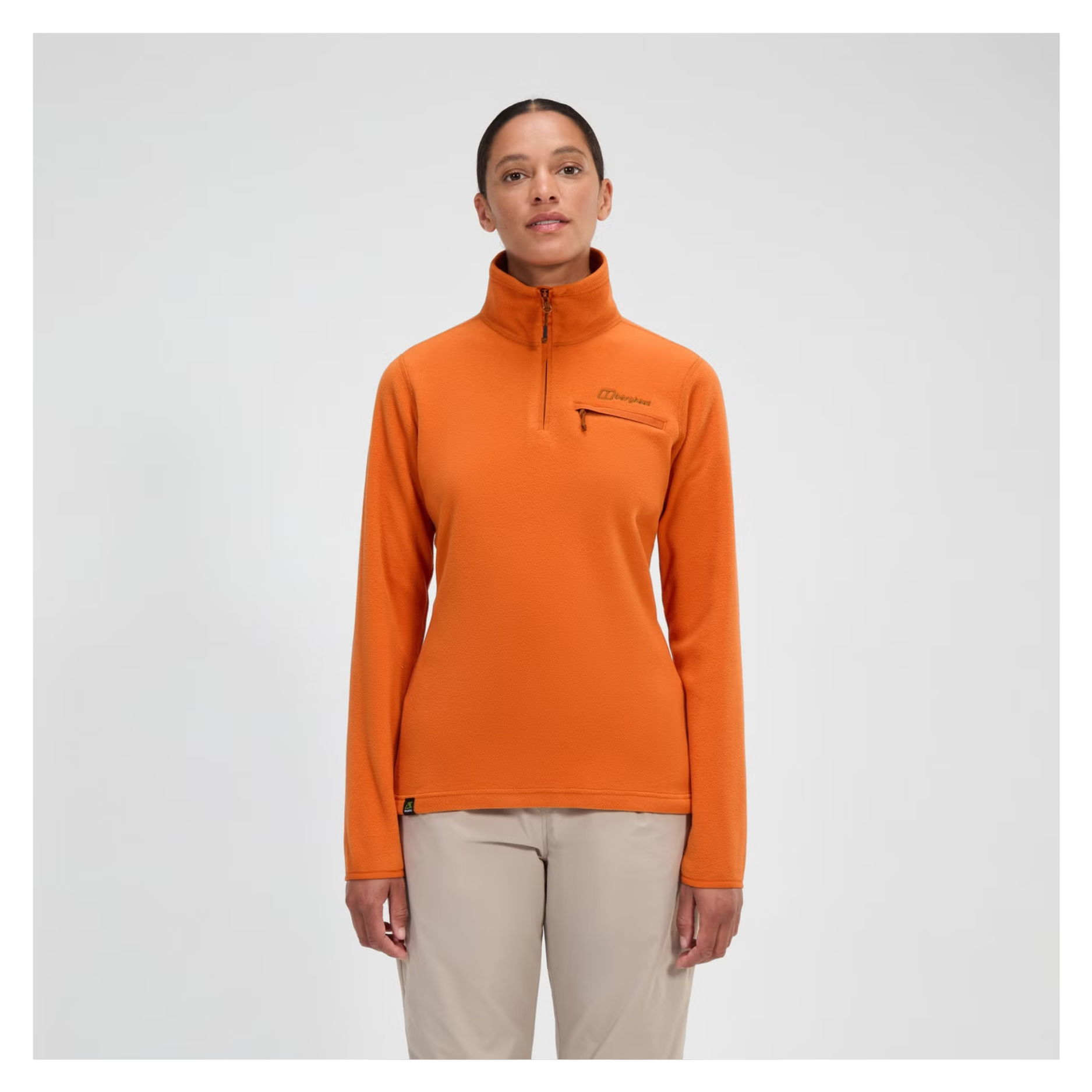 Women's Prism 2.0 Micro Half Zip Polartec Fleece - Orange
